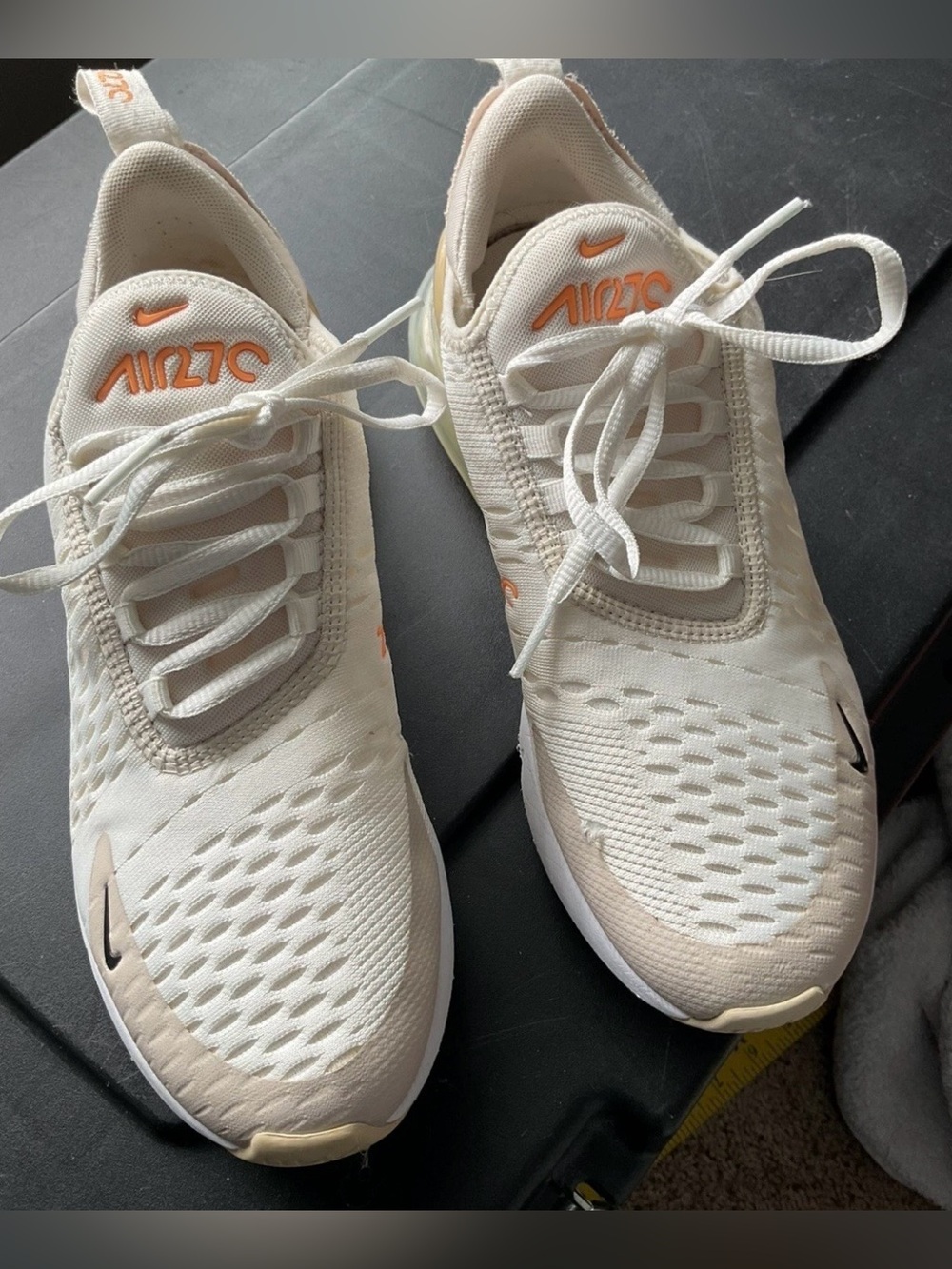 Nike Air Max 270 Desert Sand Peach Running DH3050-100 Sneakers Shoes-Womens 6